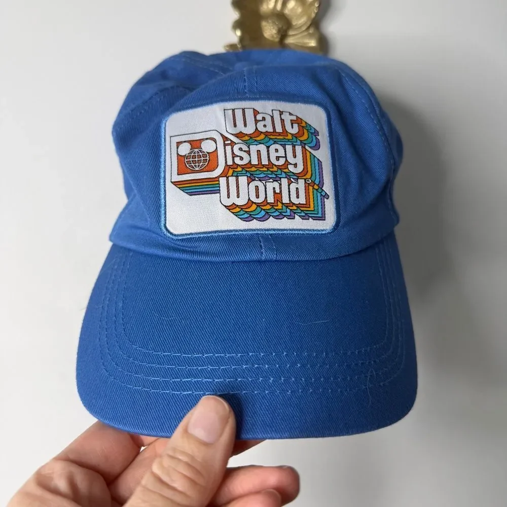 Disney World Retro Logo Baseball Cap
